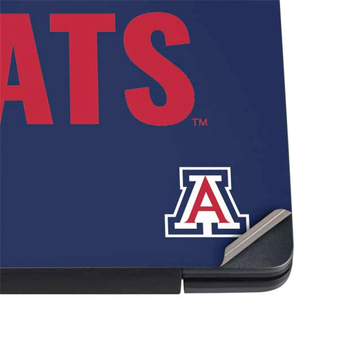 University of Arizona Wildcats Logo Split Blue Dell Vostro Skin